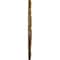 Ekena Millwork Attica with Rose Medallion (Canopies up to 4 1/2"), 26"OD x 3 3/4"ID x 1 1/2"P, Smokey Topaz Crackle CM26ATSTC - alternate 2